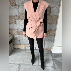 Margherita Sleeveless Jacket - CAFÉ CRÈME / 2